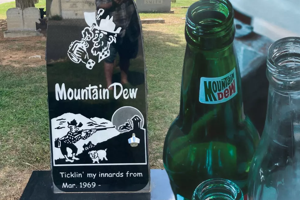 Mountain Dew Tombstone Baffles Visitors at This Tennessee Cemetery