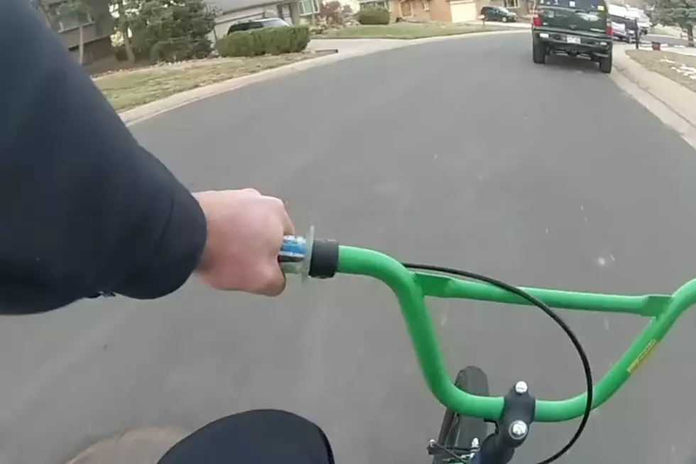 Cop Rides Kid’s Bike to Chase Down Theft Suspect On The Run